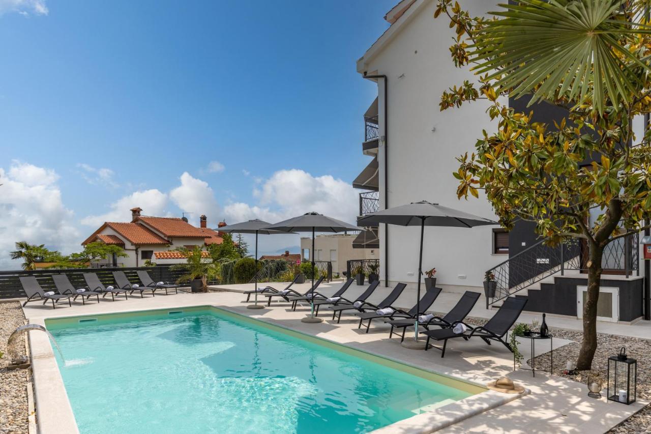 Villa Adriatic, Apartment Enio With Swimming Pool, Panoramic Sew View, Free Parking อิตชิชี ภายนอก รูปภาพ